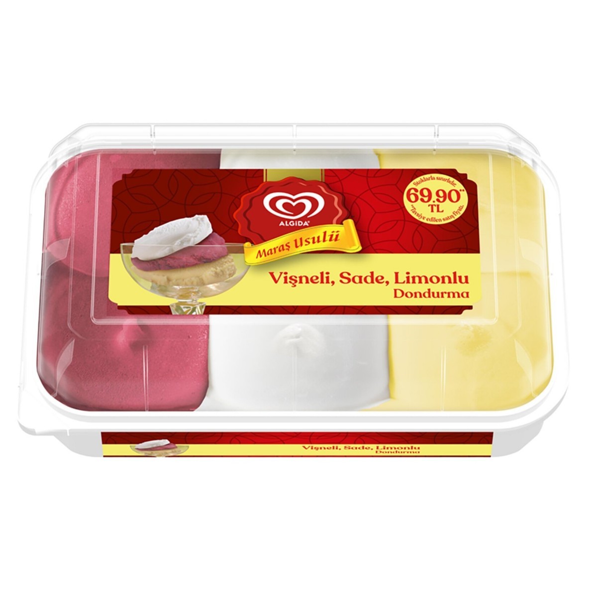 ALGİDA MARAŞ KASE VİŞNE&LİMON 460ML