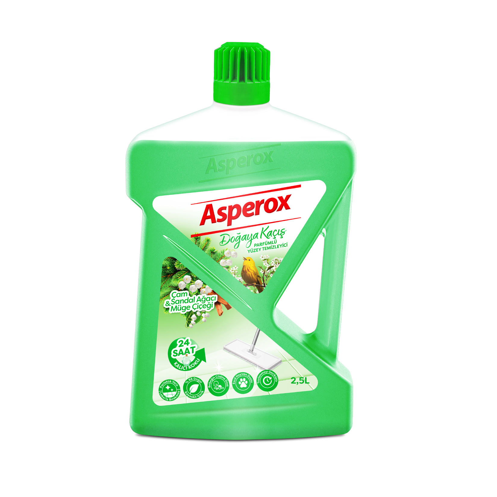 ASPEROX YÜZEY TEMİZLEYİCİ DOĞAYA KAÇIŞ 2,5 LT