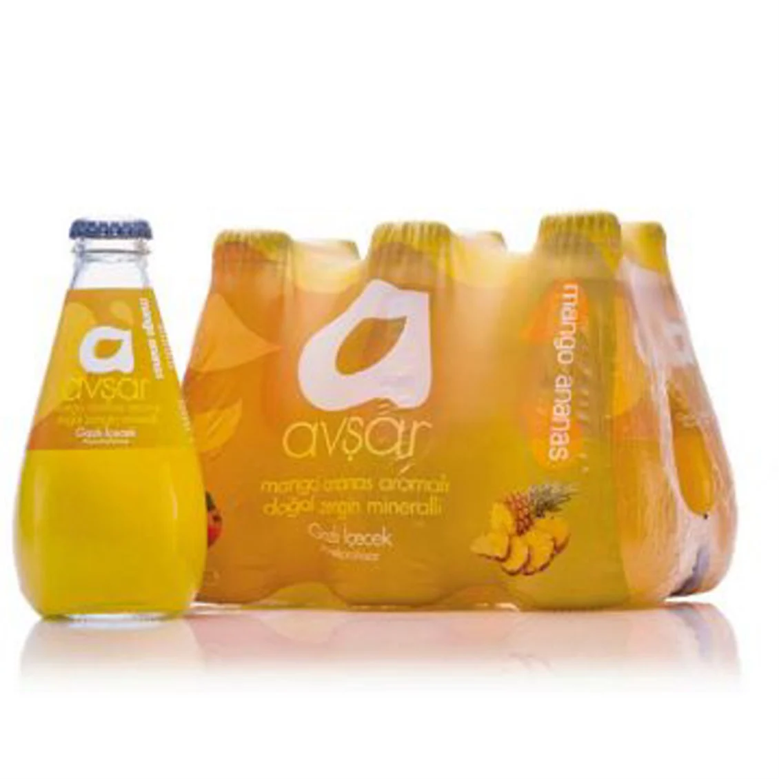 AVŞAR MANGO ANANAS SODA 6x200ML