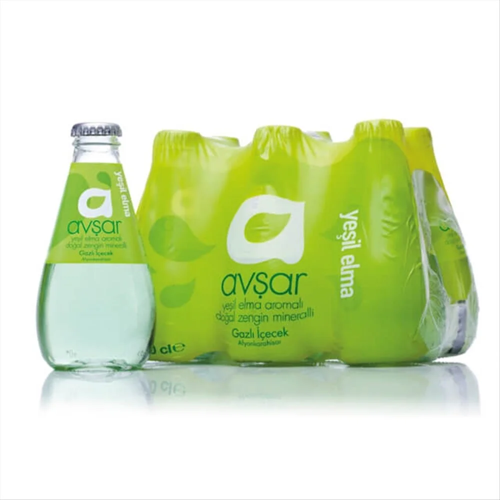 AVŞAR YEŞİL ELMALI SODA 6x200ML