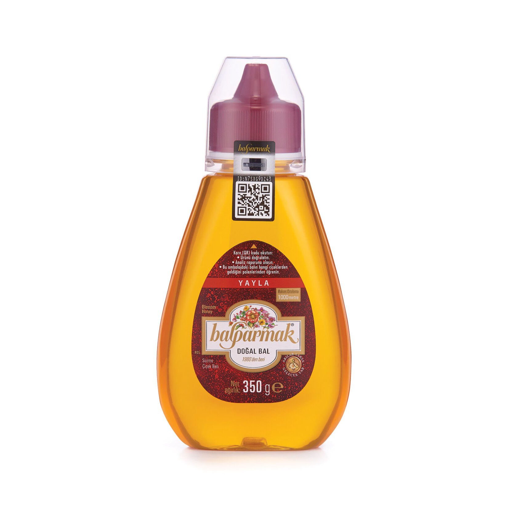 BALPARMAK ÇIT KAPAK SÜZME ÇİÇEK BALI 350 GR