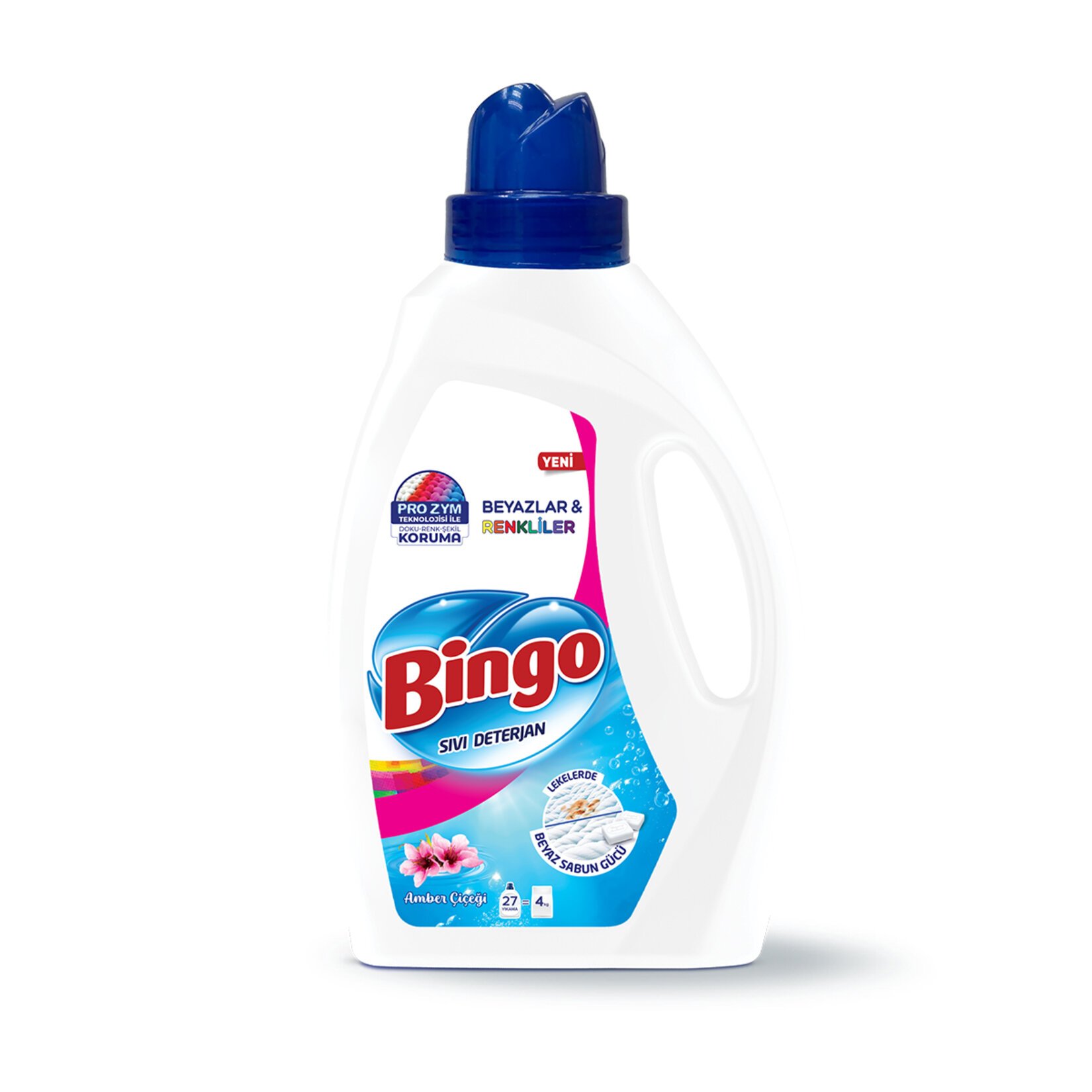 BİNGO SIVI DETERJAN AMBER 2600ML