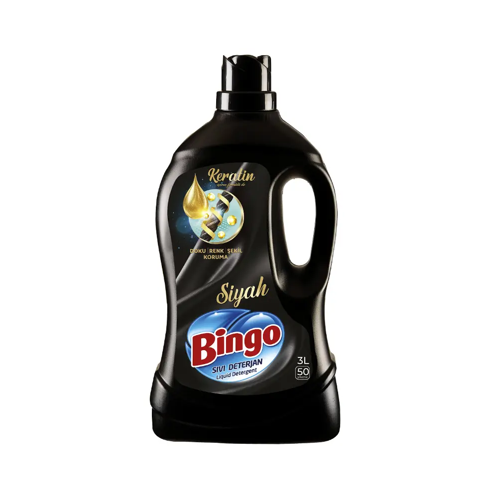 BİNGO SİYAHLAR İÇİN SIVI DETERJAN 3 LT