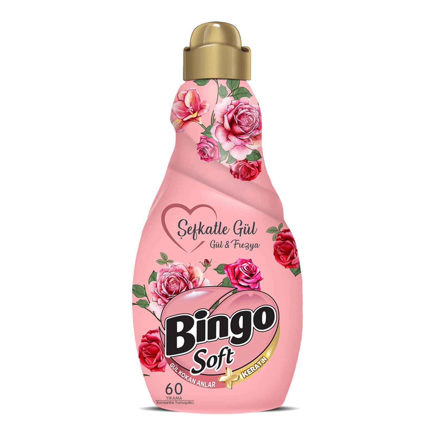 BİNGO KONSANTRE YUMUŞATICI ŞEFKATLE GÜL 1,440 ML