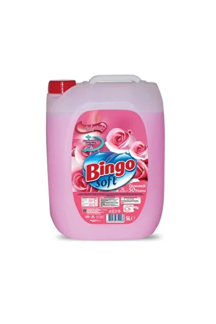 BİNGO YUMUŞATICI GÜLPEMBE 5 LT
