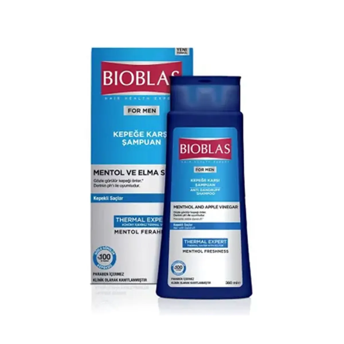 BİOBLAS MENTOL&ELMA ŞAMPUAN 360ML
