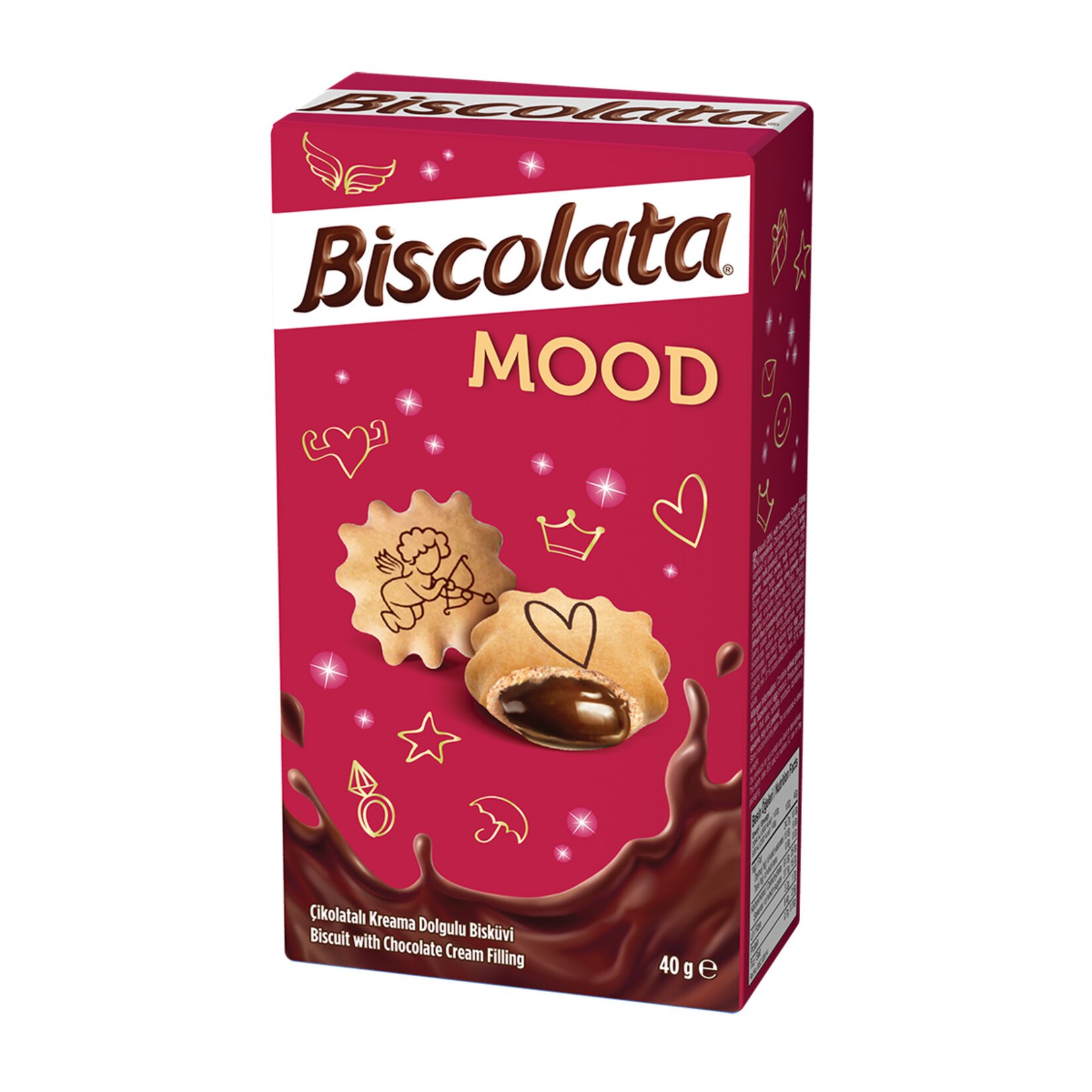 BİSCOLATA MOOD ÇİKOLATALI 40 GR