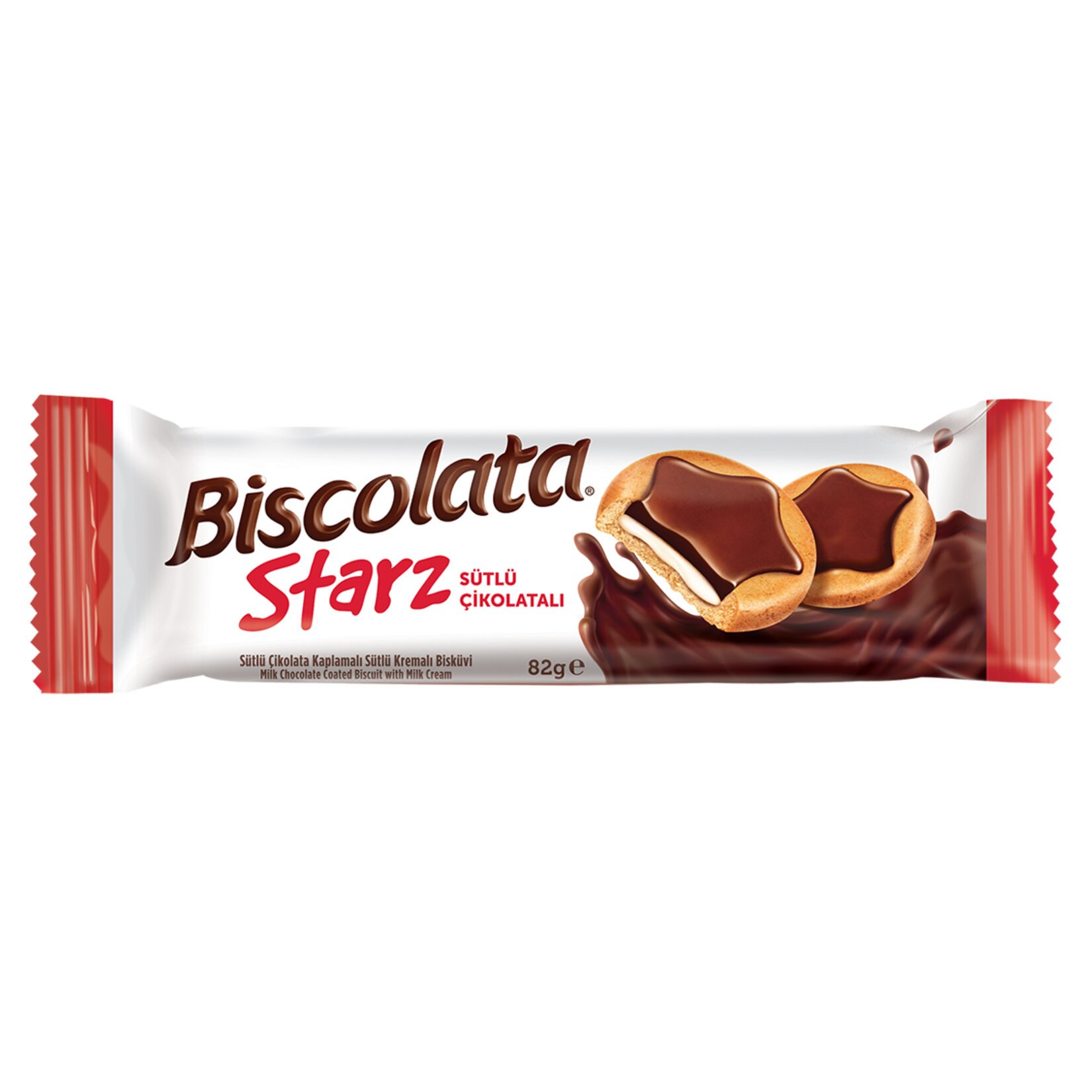 BİSCOLATA STARZ SÜTLÜ BİSKÜVİ 82 GR