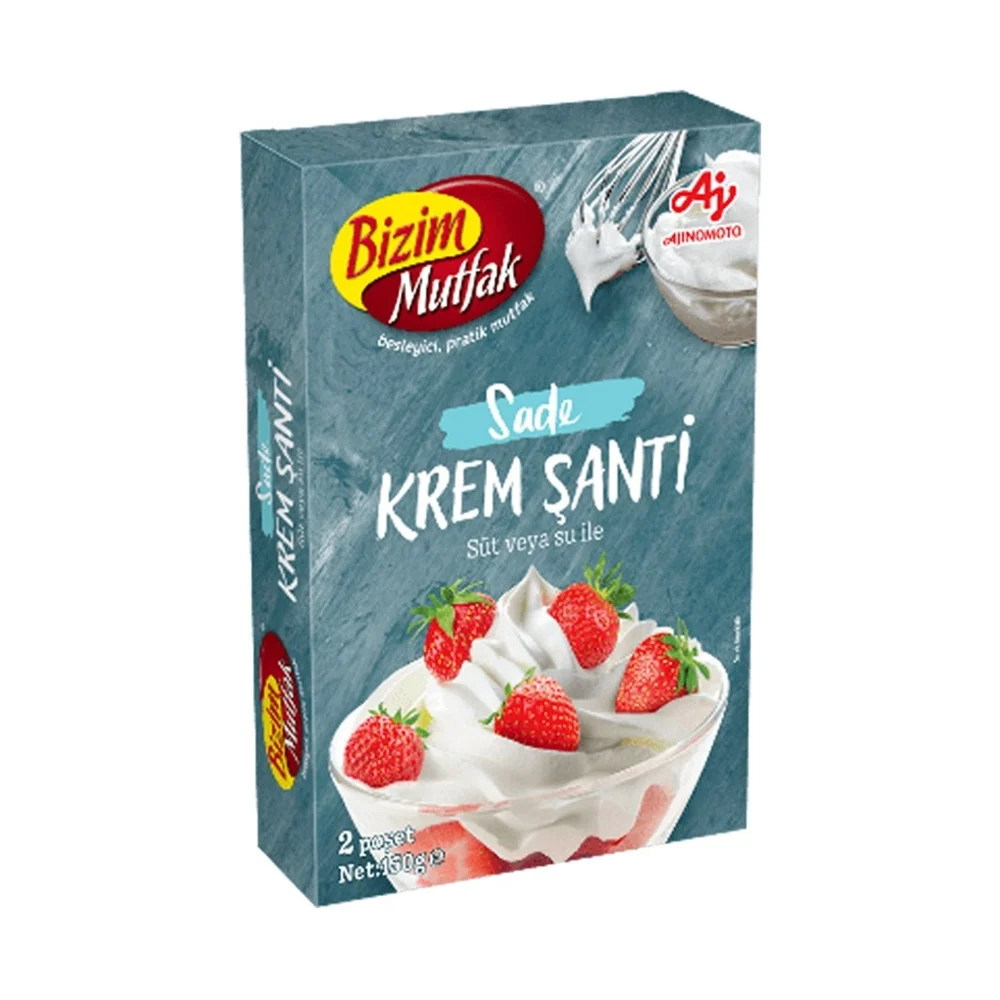 BİZİM SADE KREM ŞANTİ  150 GR