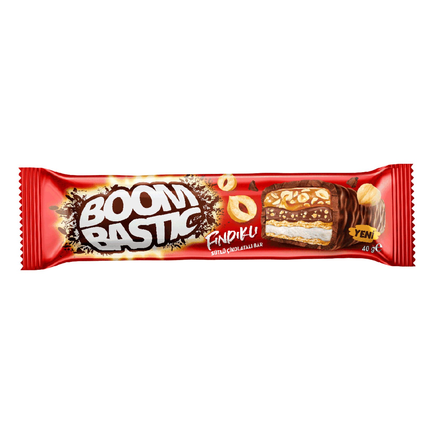 BOOMBASTIC FINDIKLI BAR KEK 40 GR