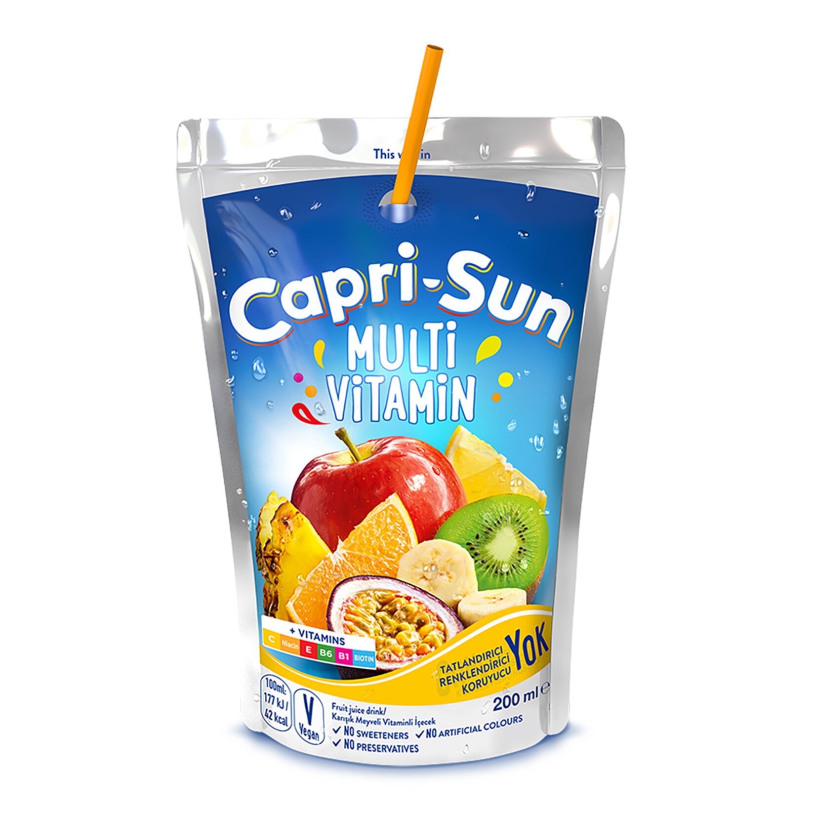 CAPRİ-SUN MULTİ VİTAMİN 200ML