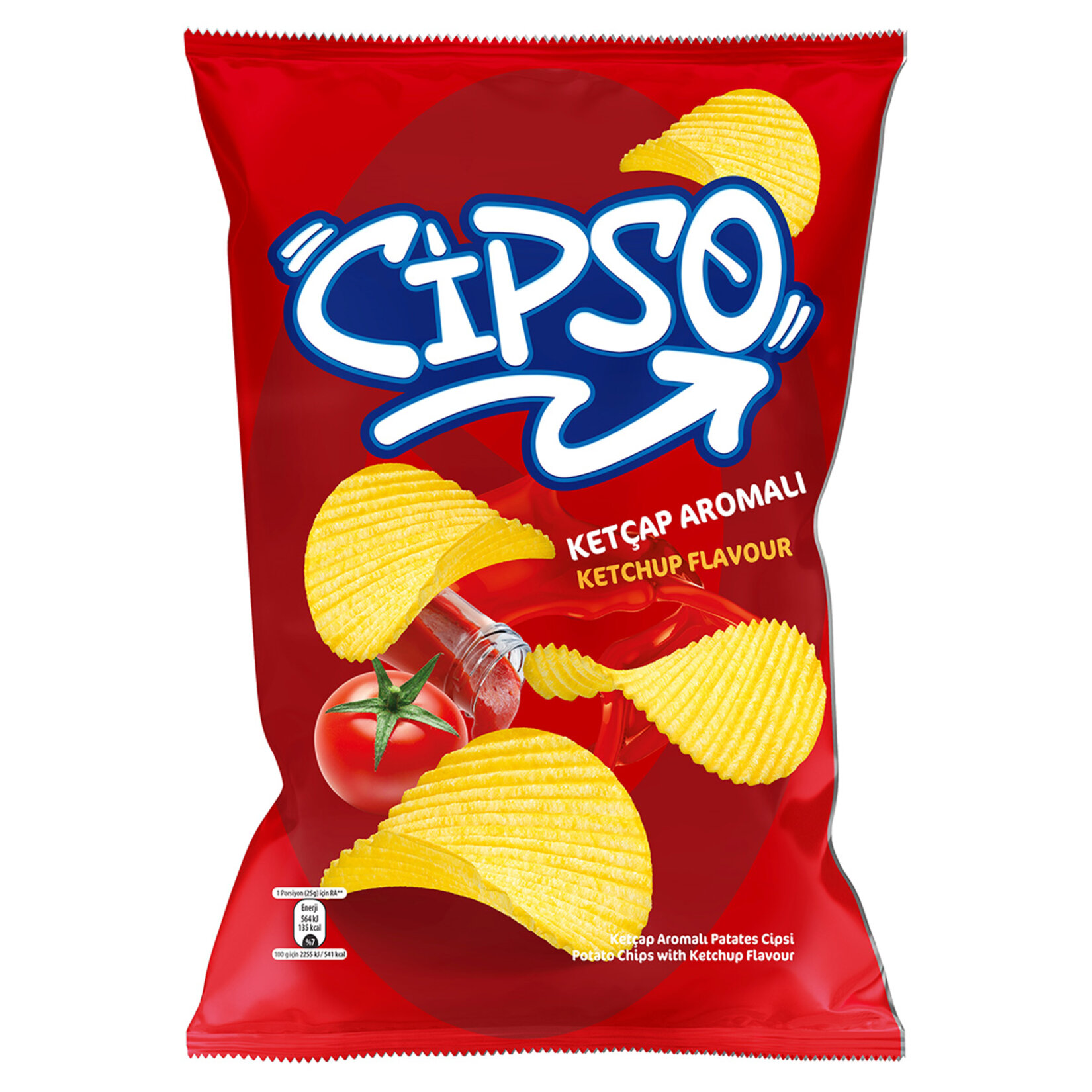 CİPSO KETÇAPLI CİPS 160 GR