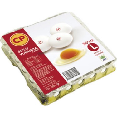 ÇOPUR YUMURTA (L) BOY 30'LU