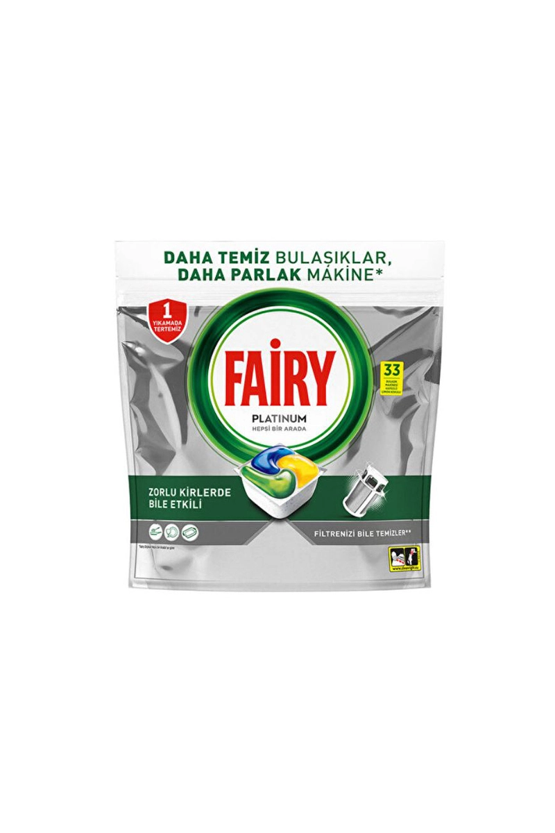 FAİRY PLATİNUM BULAŞIK MAKİNESİ TABLETİ 33'LÜ