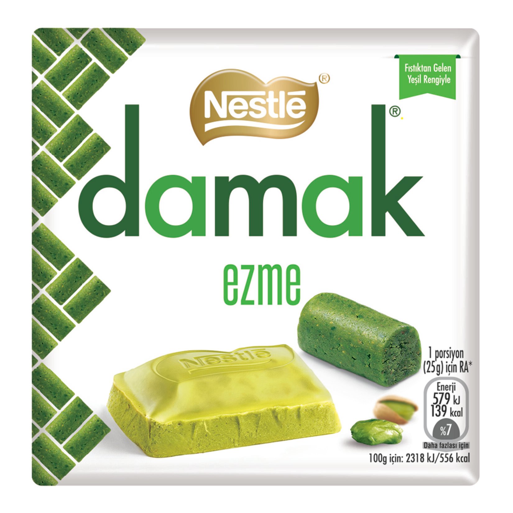 DAMAK EZME KARE ÇİKOLATA 55 GR