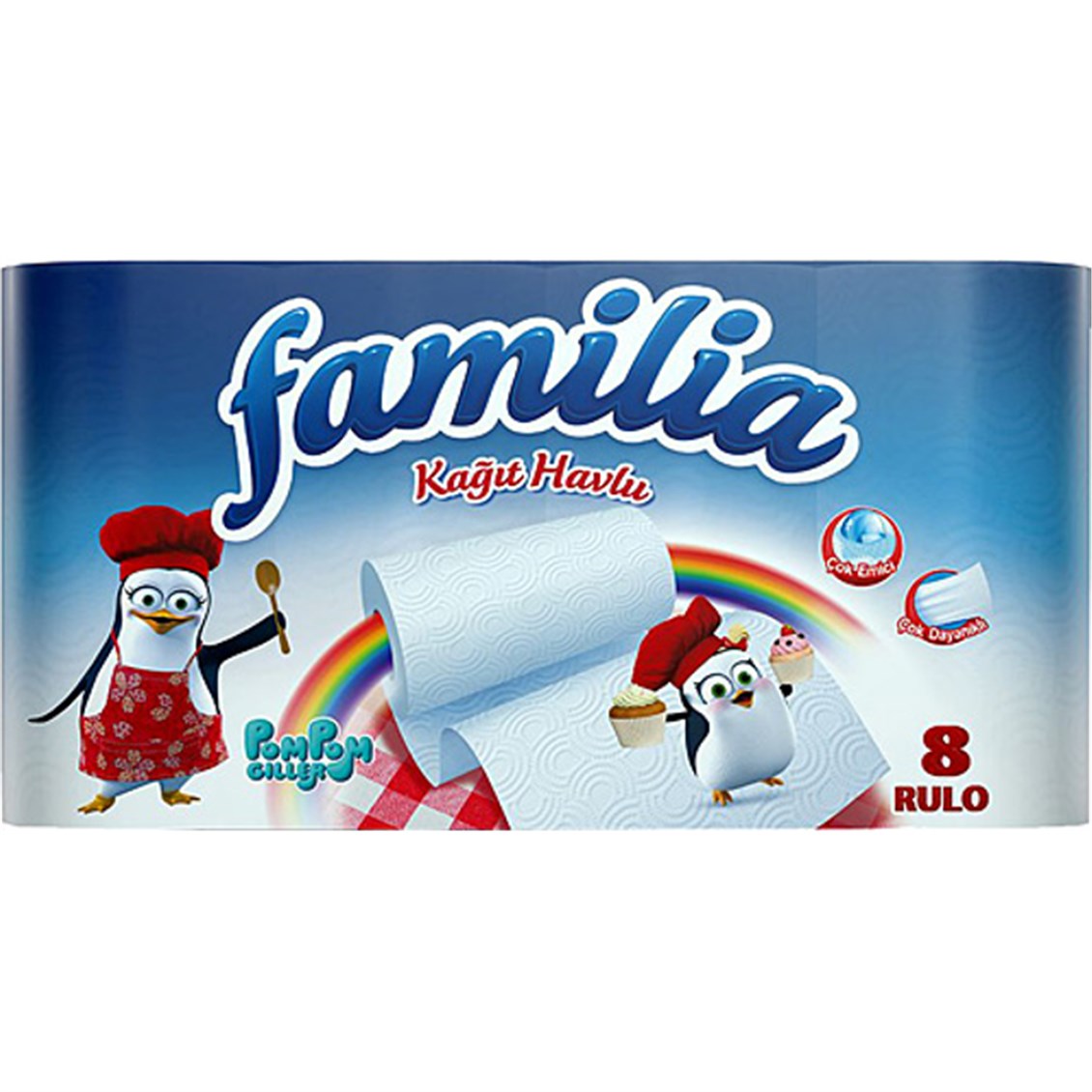 FAMİLİA KAĞIT HAVLU 8'Lİ