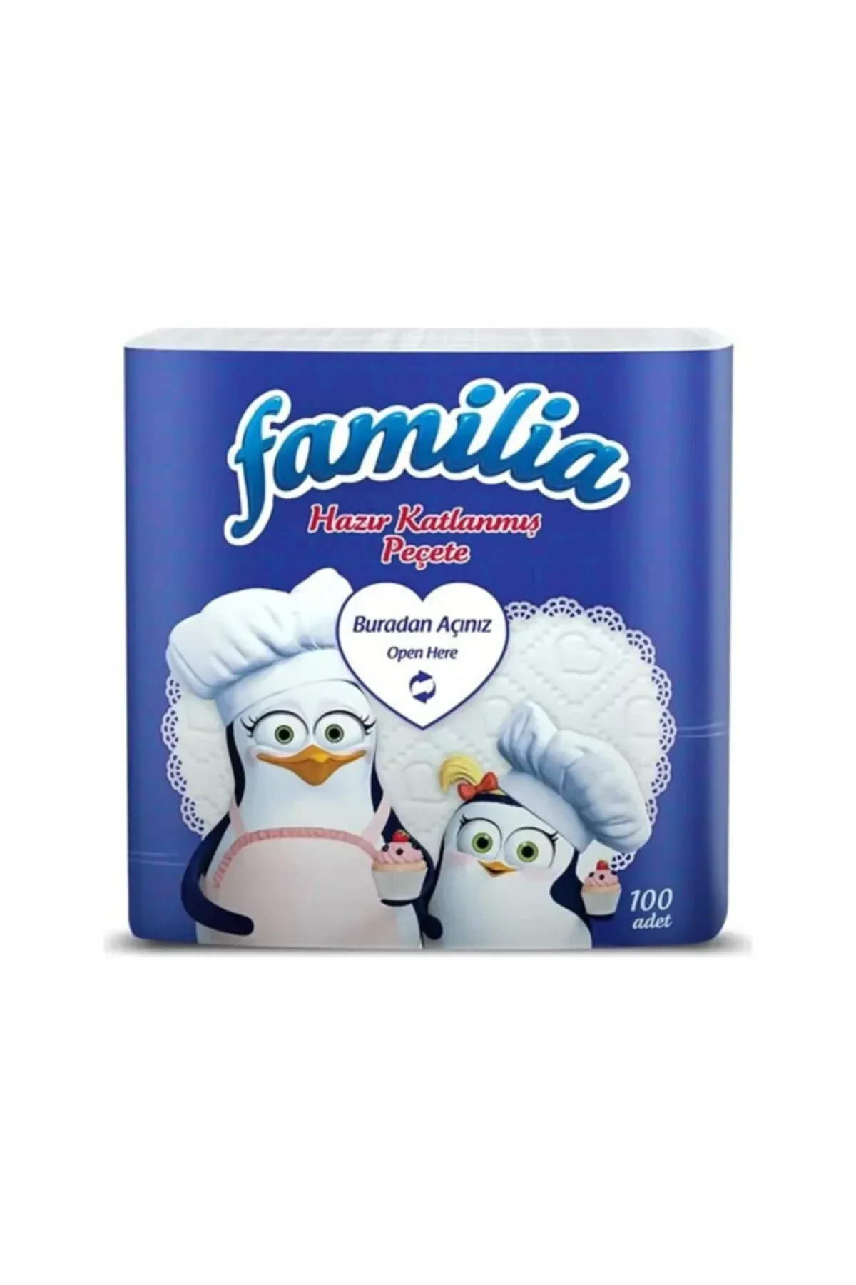 FAMİLİA KATLAMALI PEÇETE  100 YAPRAK