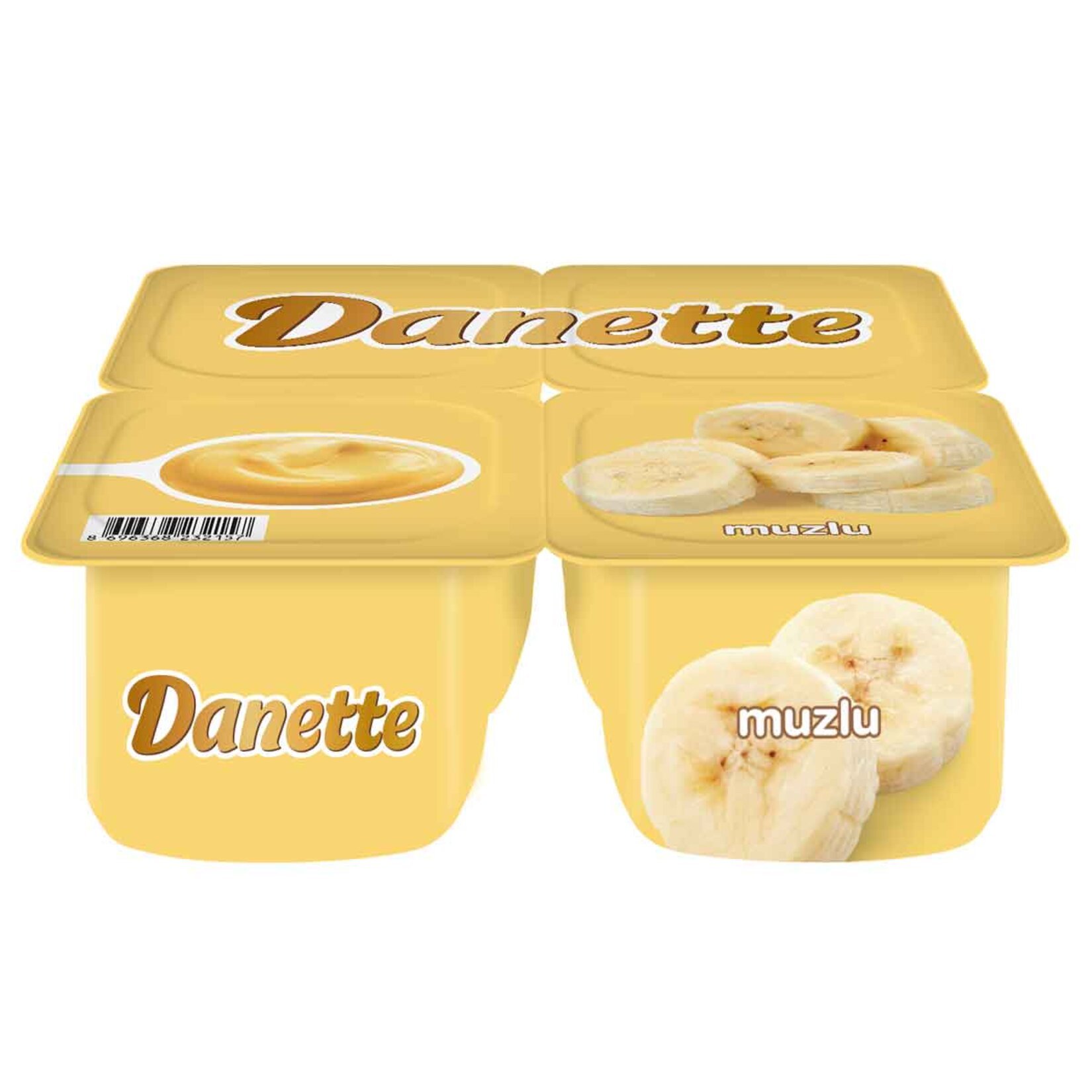 DANETTE MUZLU PUDİNG 4x60 GR