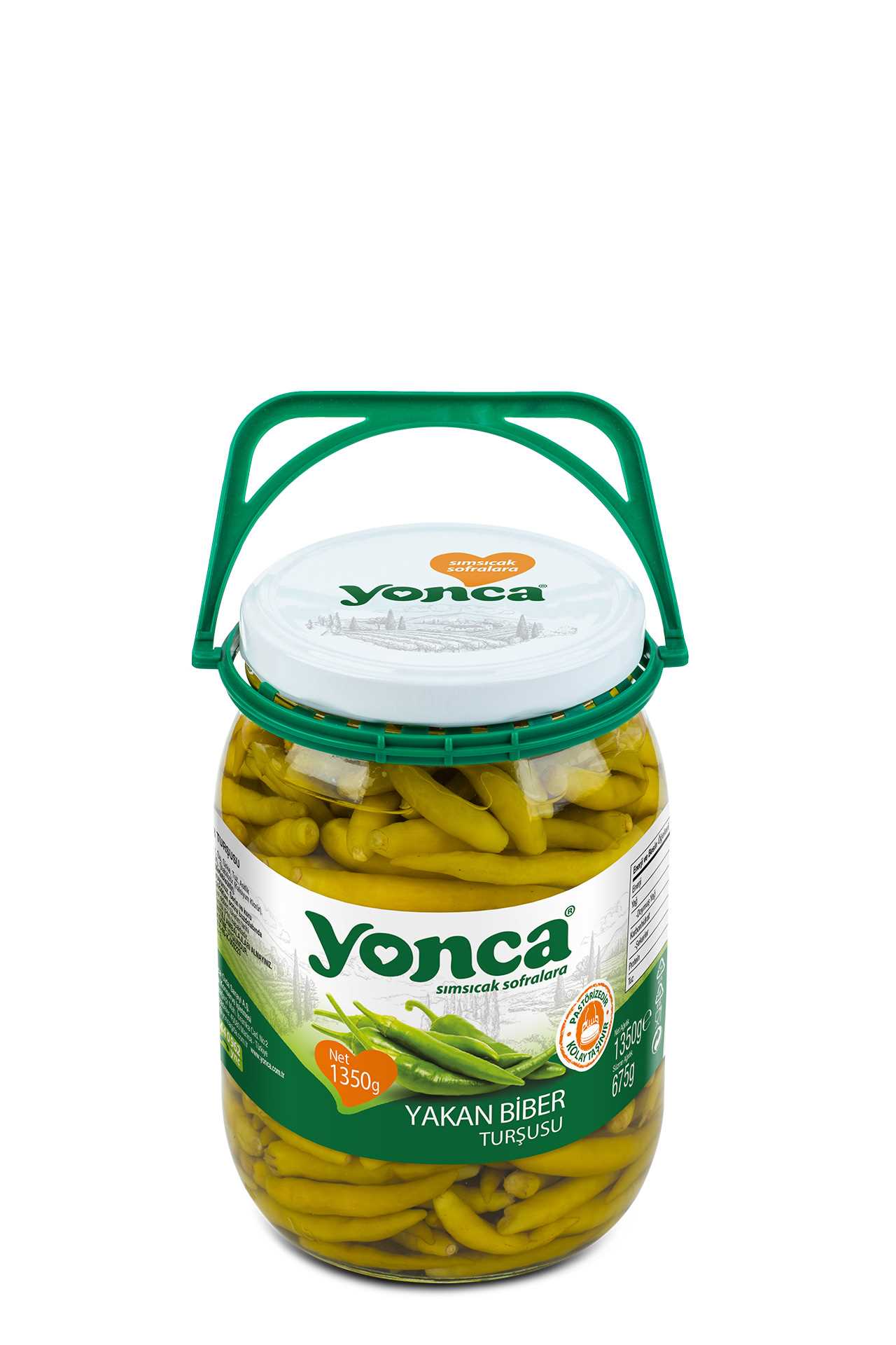 YONCA YAKAN BİBER TURŞUSU 1350 GR
