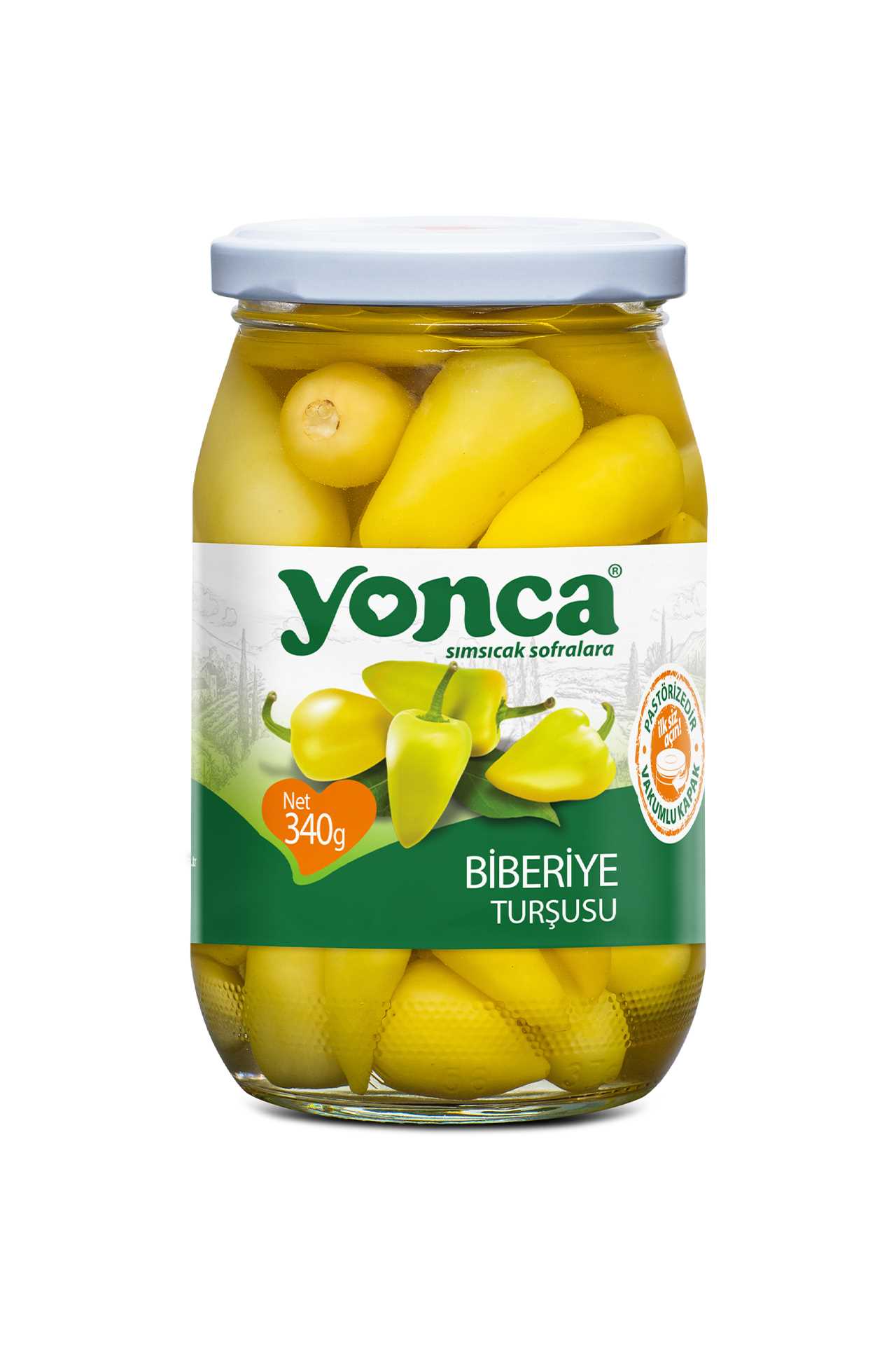 YONCA BİBERİYE TURŞUSU 340 GR