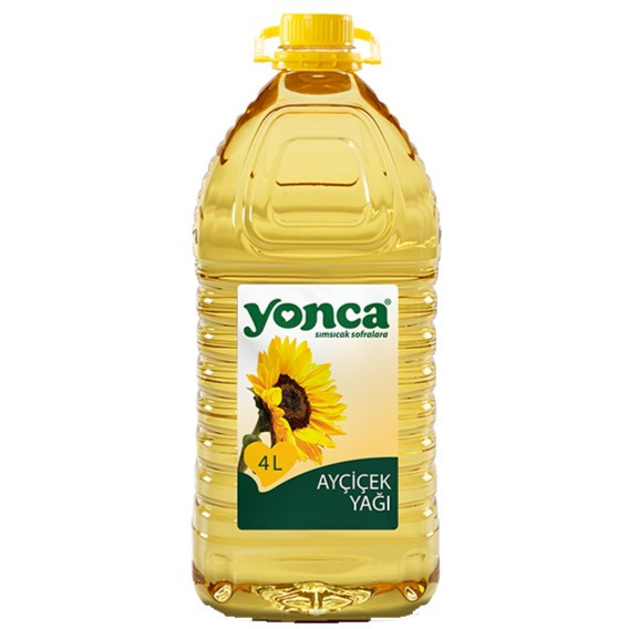 YONCA AYÇİÇEK YAĞI 4 LT
