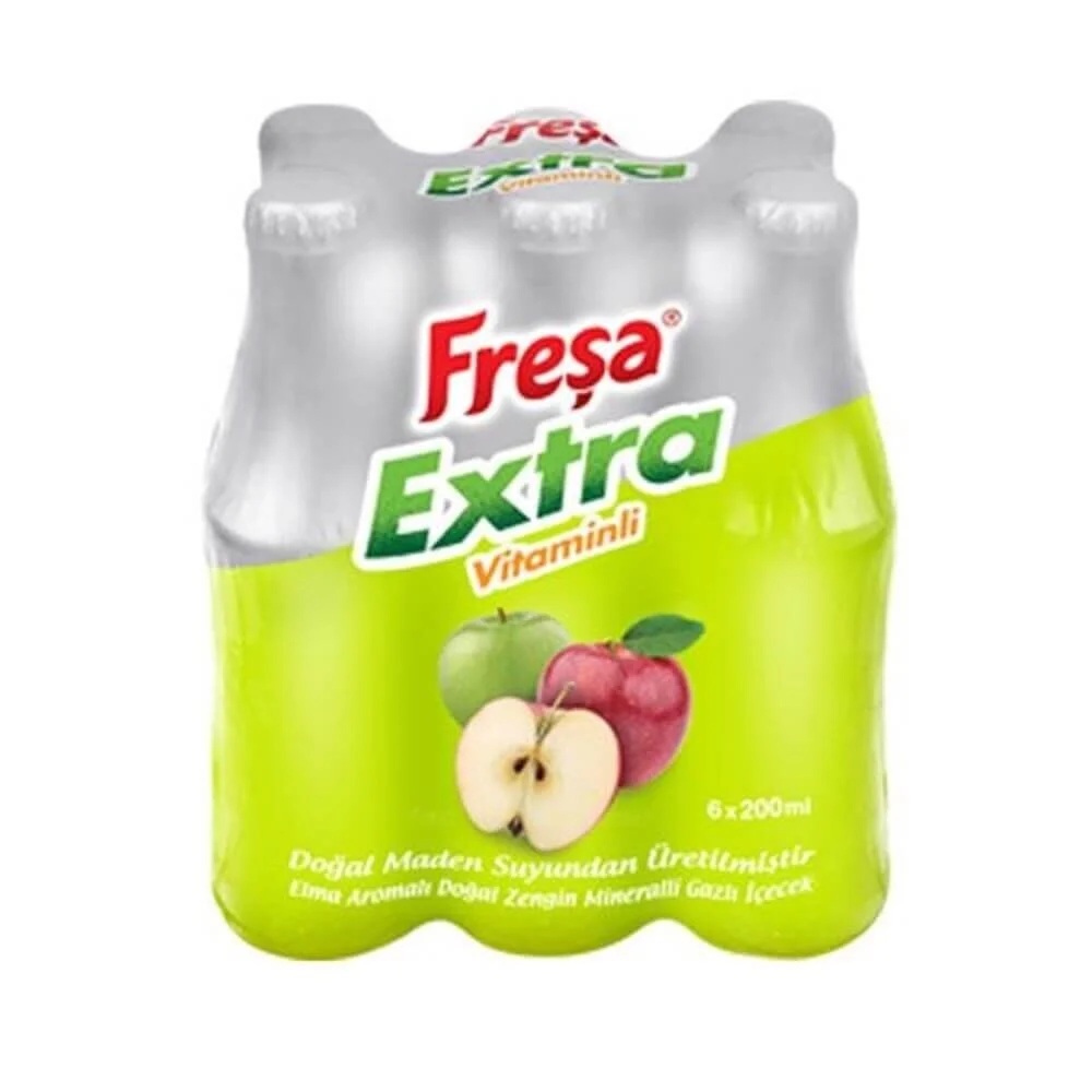 FREŞA EXTRA ELMA SODA 200MLx6'LI