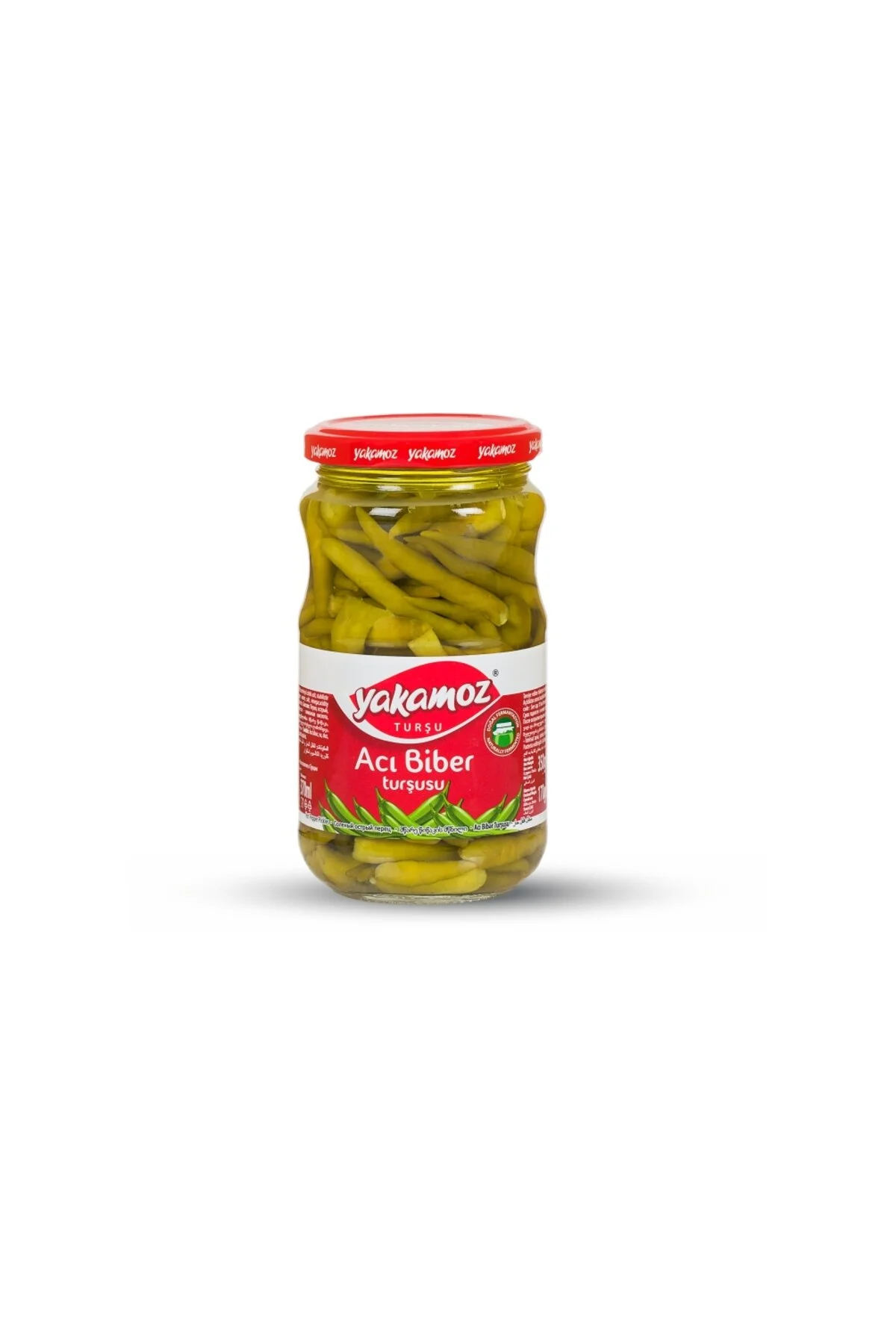 YAKAMOZ ACI BİBER TURŞU 370 GR