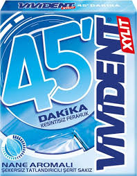 VİVİDENT 45DAKİKA NANELİ SAKIZ