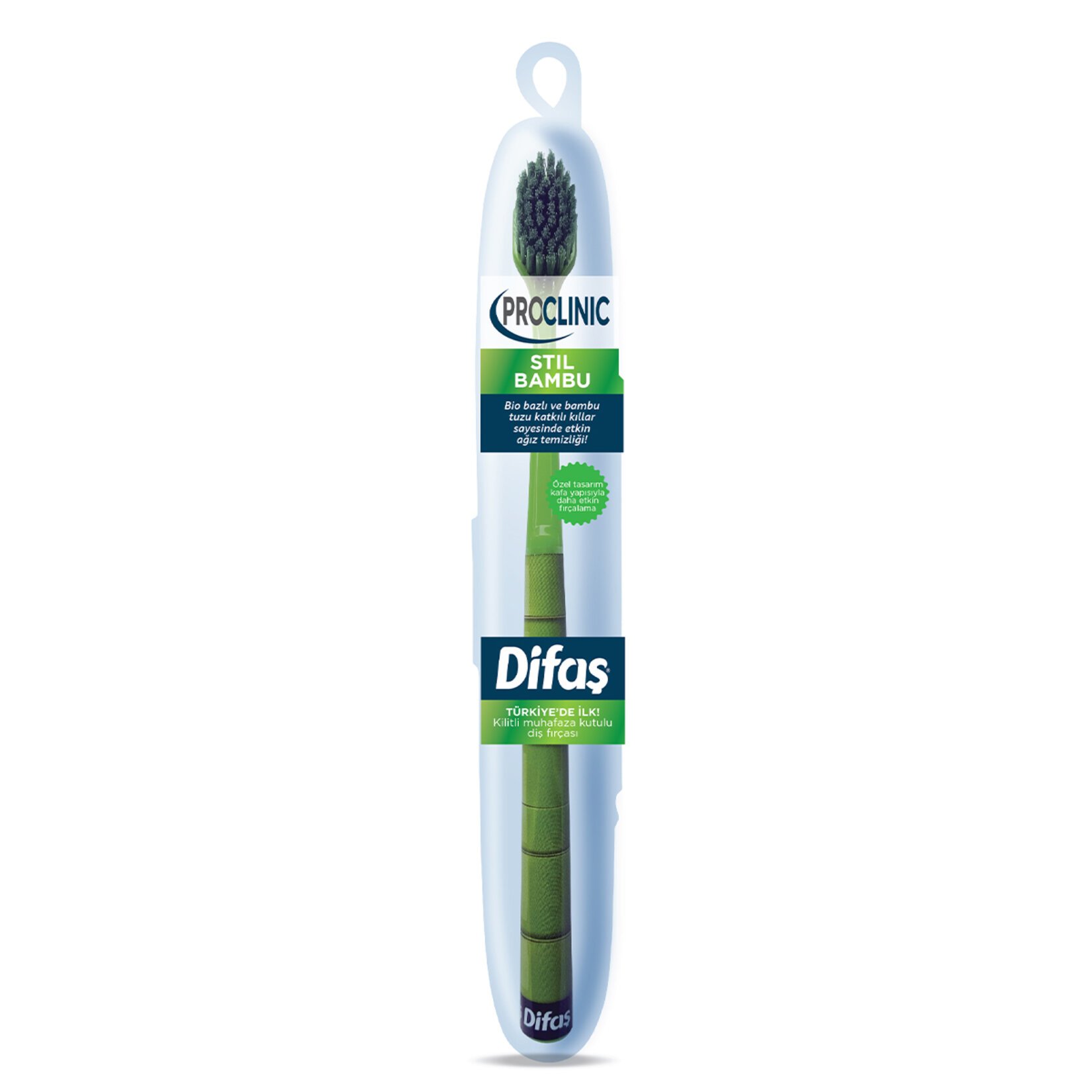 DİFAS DİŞ FIRÇASI PROCLİNİC STİL BAMBOO