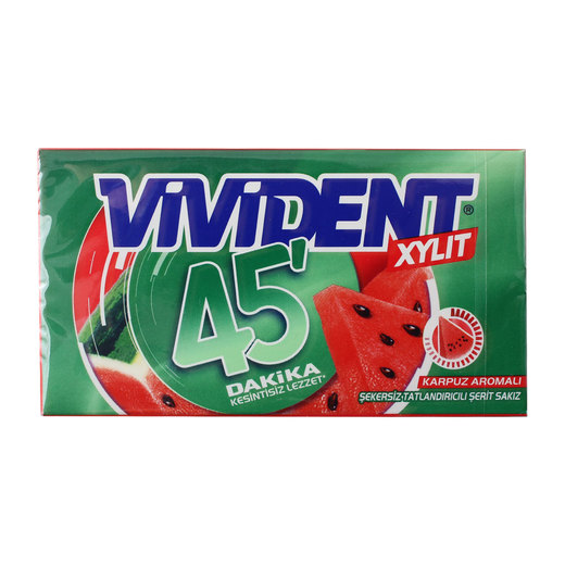 VİVİDENT 45 DAKİKA KARPUZLU SAKIZ