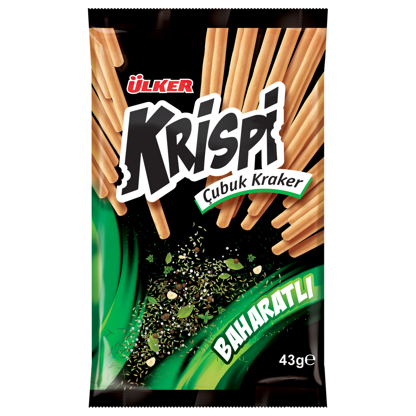 ÜLKER KRİSPİ BAHARATLI 43 GR