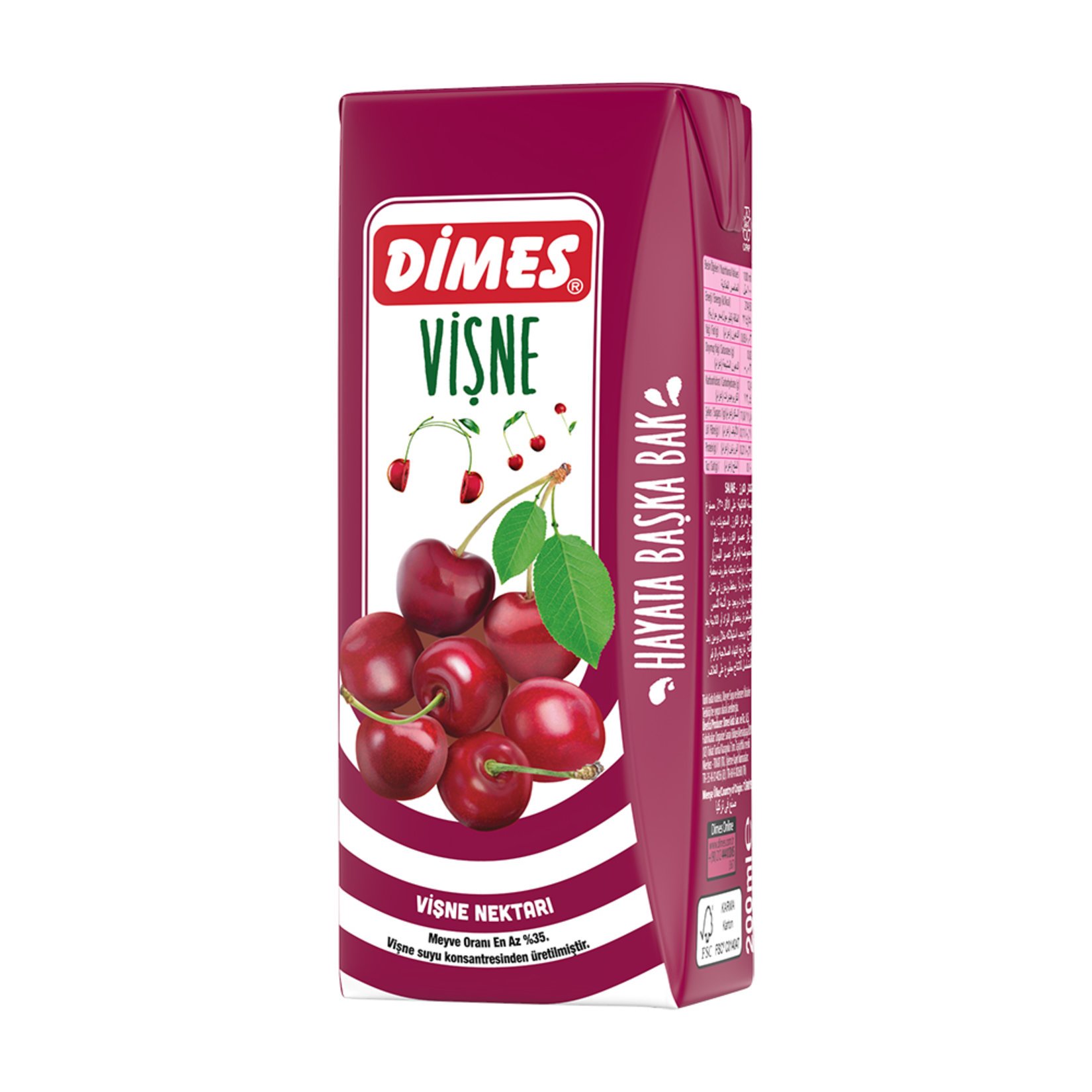 DİMES VİŞNE MEYVESUYU 200ML