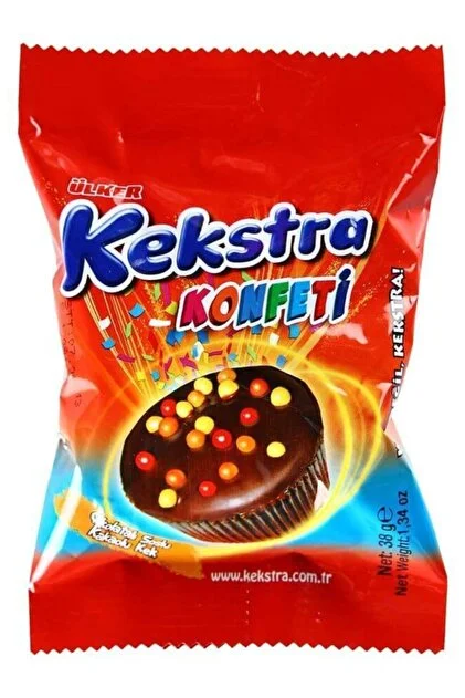 ÜLKER KEKSTRA KONFETİ KEK 38 GR