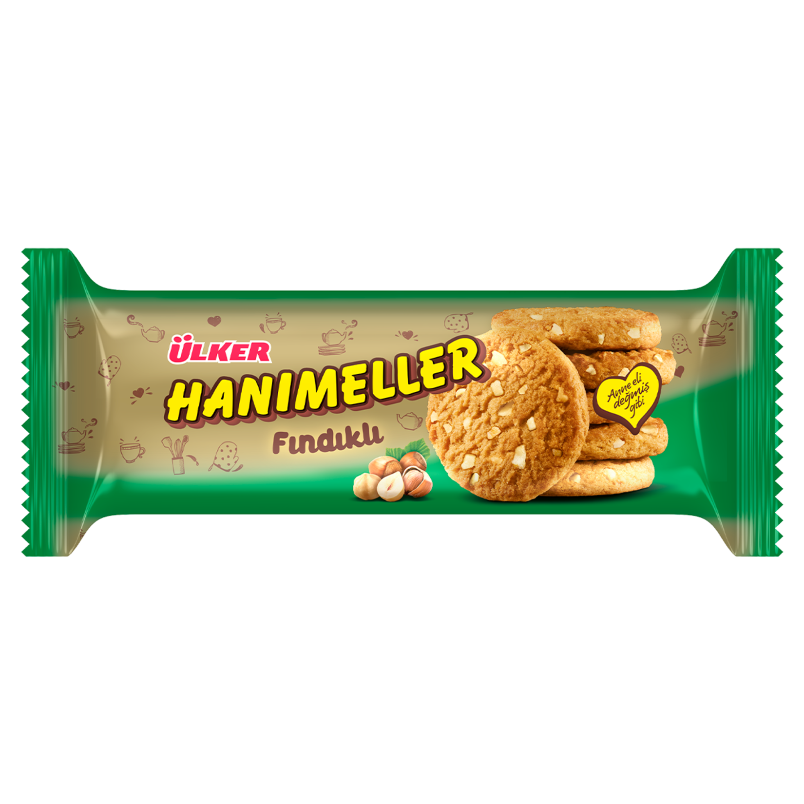 ÜLKER HANIMELLER FINDIKLI BİSKÜVİ 82 GR