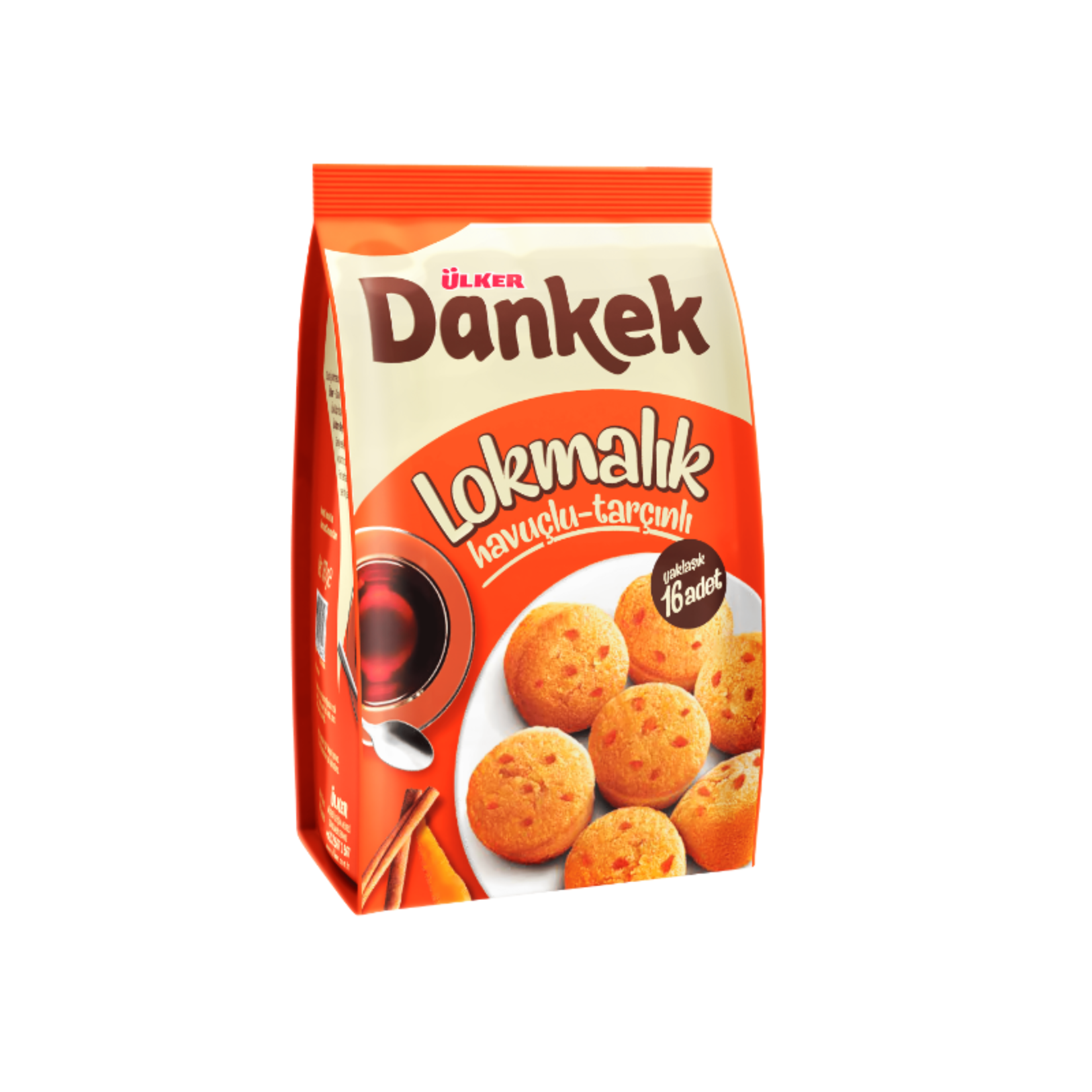 ÜLKER DANKEK LOKMALIK HAVUÇ KEK 160 GR