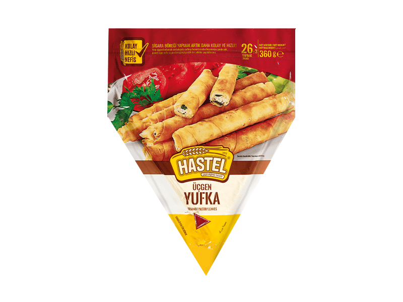 HASTEL VAKUMLU ÜÇGEN YUFKA 360 GR