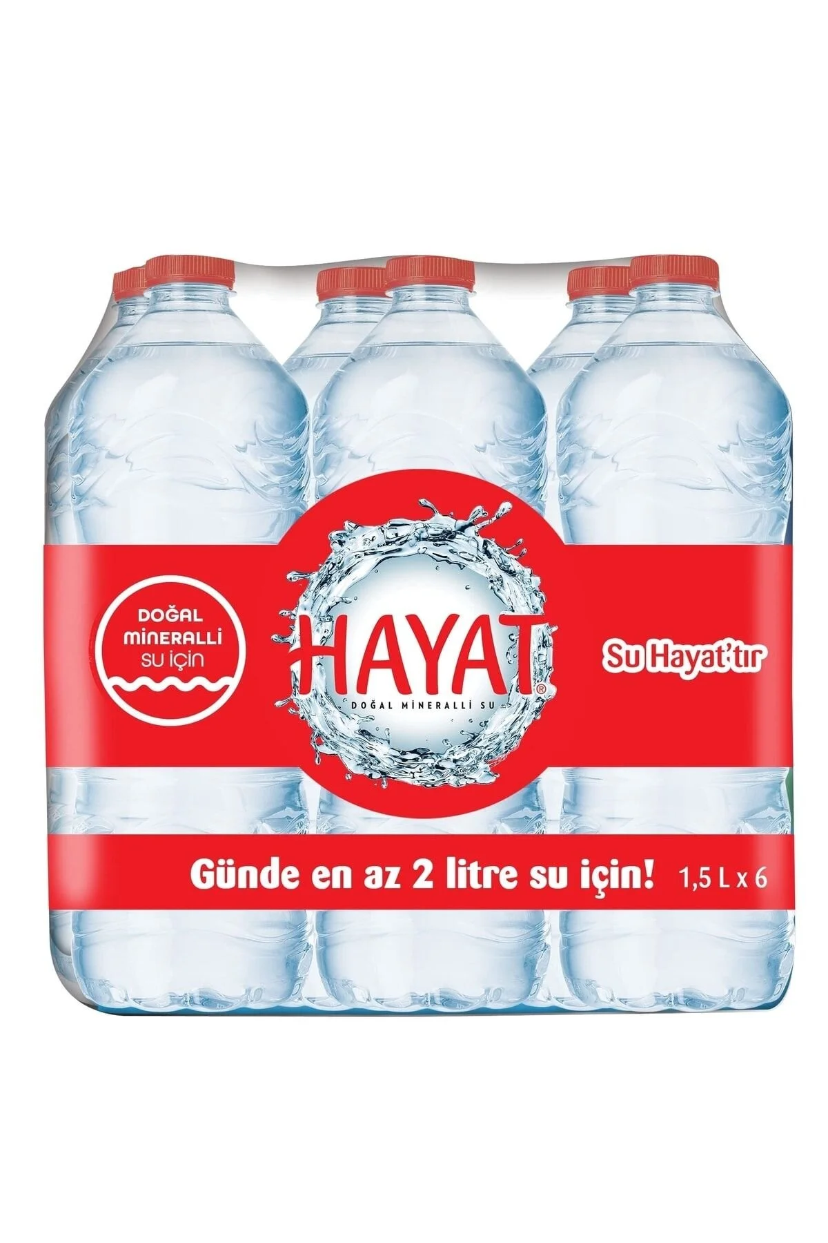 HAYAT SU 1,5LTx6'LI