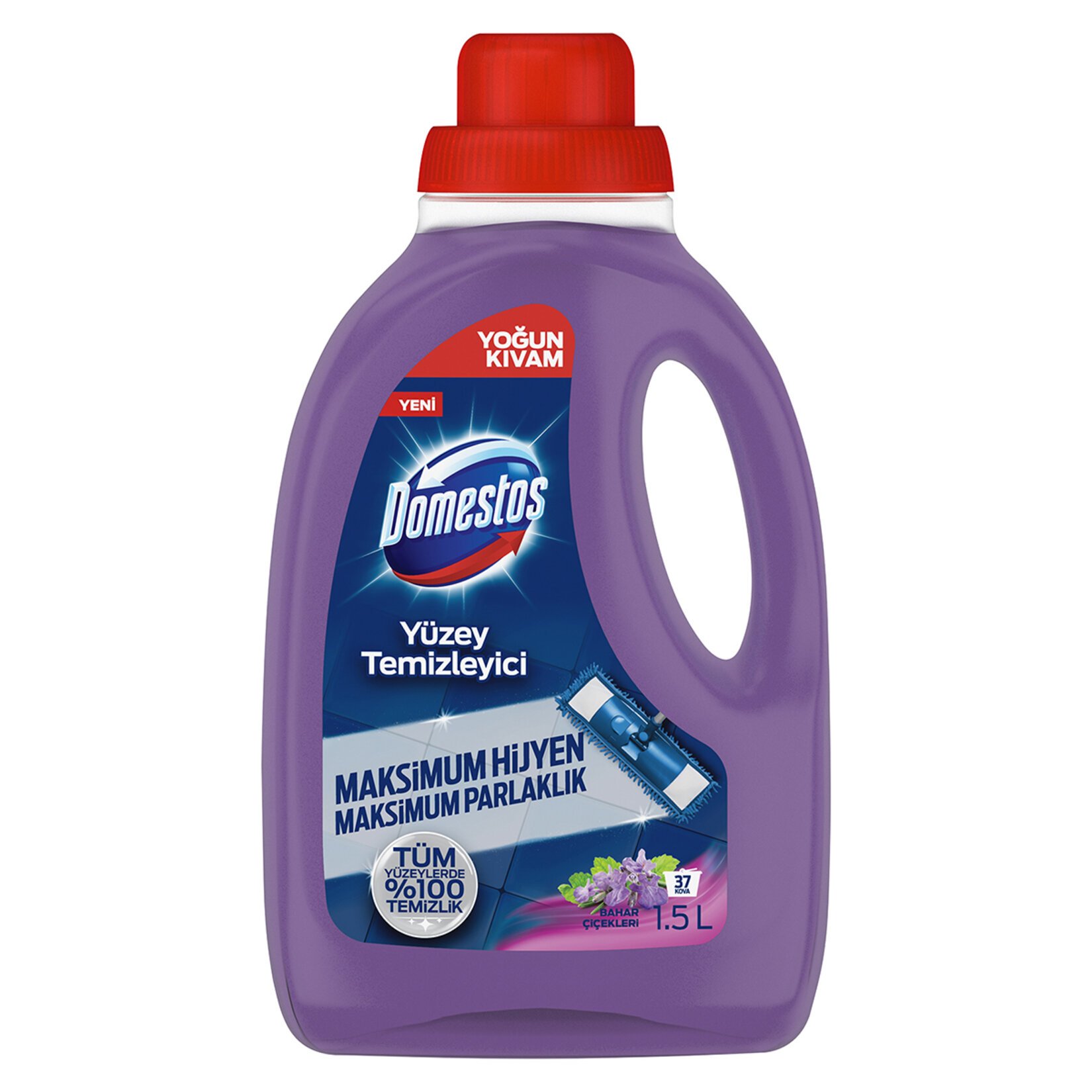 DOMESTOS YÜZEY TEMİZLEYİCİ BAHAR TAZELİĞİ 1,5 LT