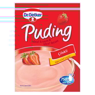 DR.OETKER ÇİLEKLİ PUDİNG 120 GR