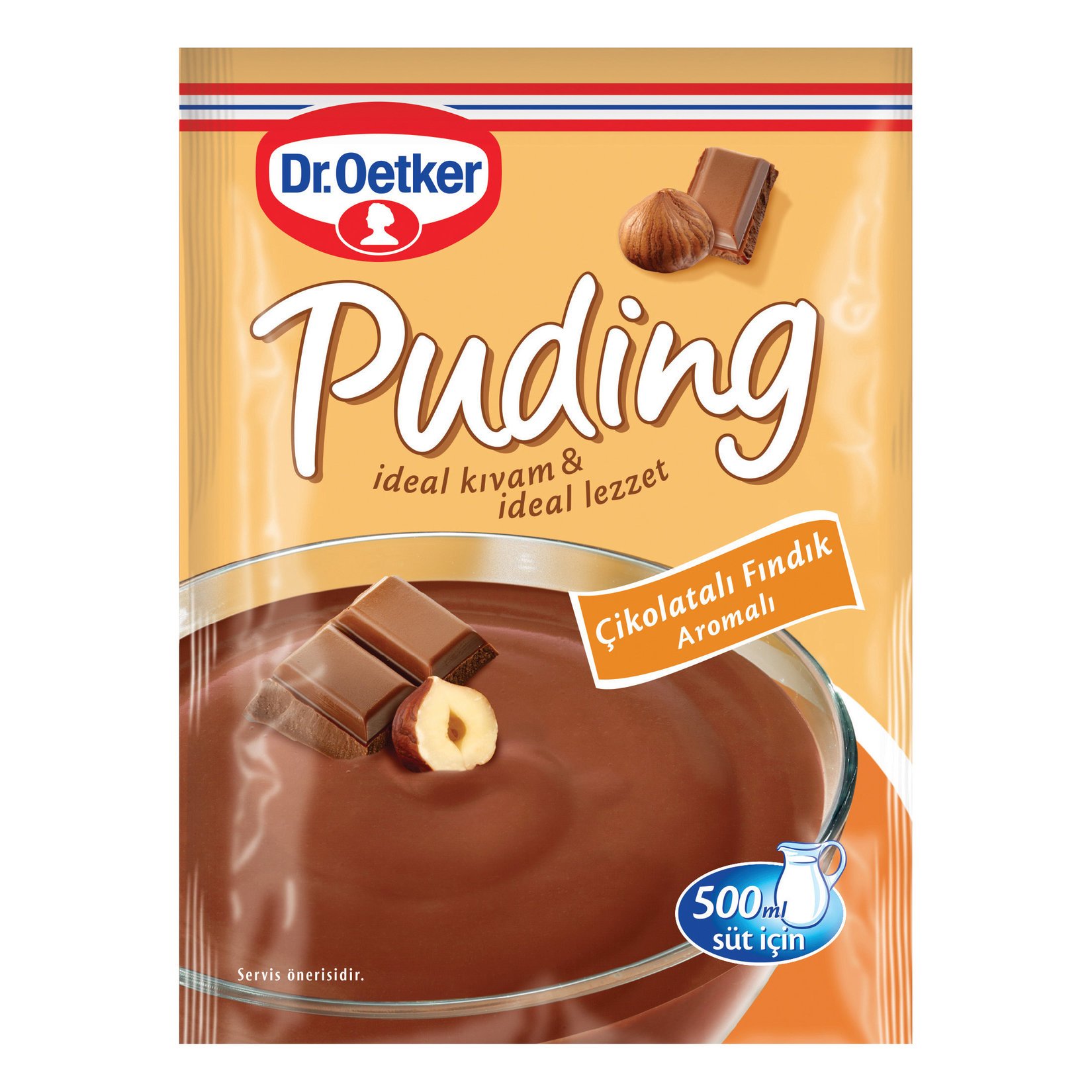 DR.OETKER ÇİKOLATALI FINDIKLI PUDİNG 102 GR