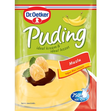 DR.OETKER MUZLU PUDİNG  120 GR