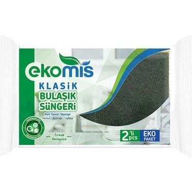 EKOMİS BULAŞIK SÜNGERİ 2'Lİ