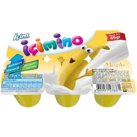 İÇİM BÜYÜME KÜPÜ MUZLU 6x45 GR