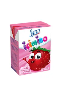 İÇİM ÇİLEKLİ PUDİNG 200ML