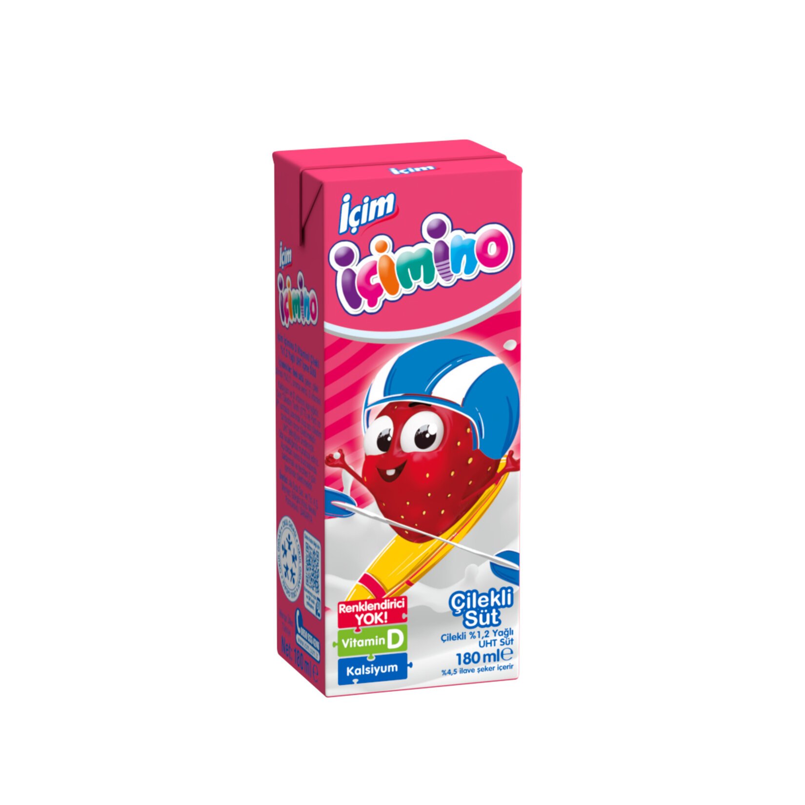 İÇİM ÇİLEKLİ SÜT 180 ML