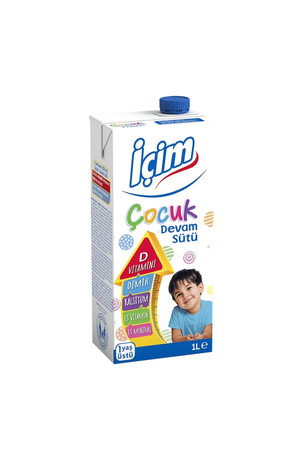 İÇİM ÇOCUK DEVAM SÜTÜ 1 LT