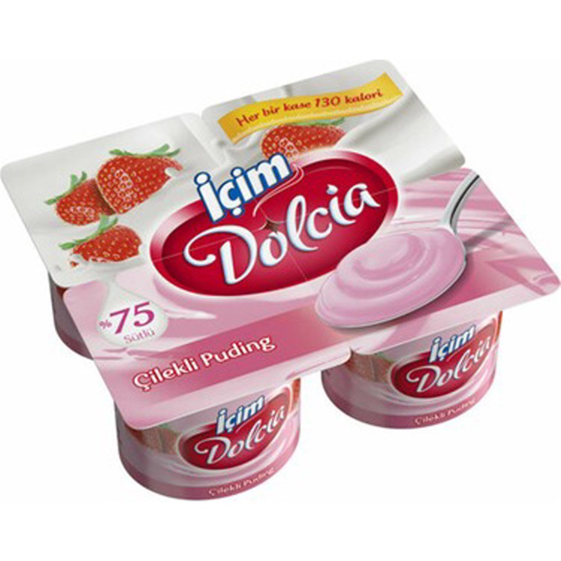 İÇİM DOLCİA ÇİLEKLİ PUDİNG 60Gx4'LÜ