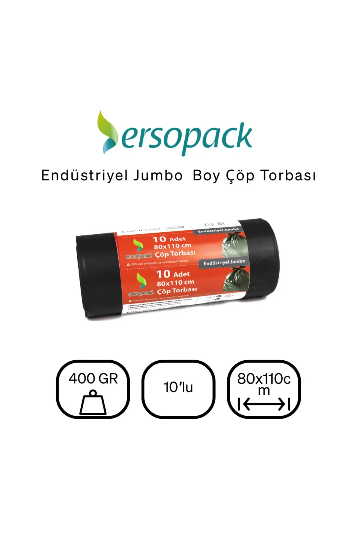 ERSOPACK ÇÖP TORBASI JUMBO BOY