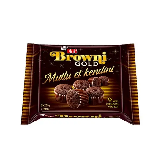 ETİ BROWNİ GOLD KAKAOLU KEK 180 GR