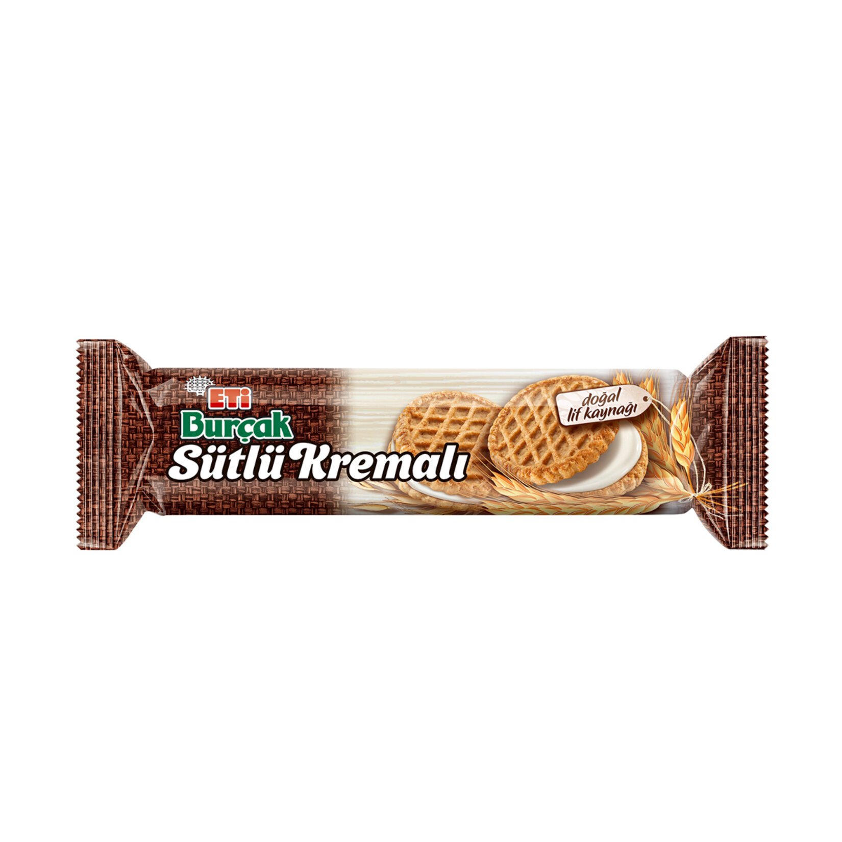 ETİ BURÇAK SÜTLÜ&KREMALI BİSKÜVİ 100 GR